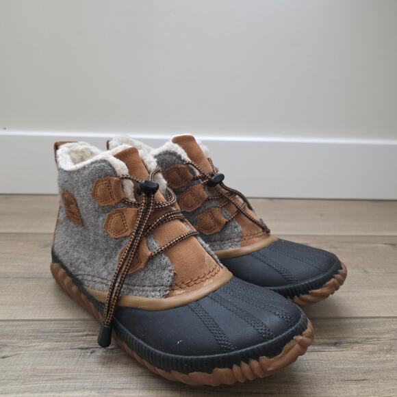 Sorel Out N About Plus Boots Waterproof Duck Boots Women Sz 6 NY1954-052 - Picture 5 of 13